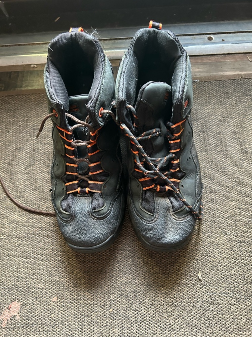 Harley-Davidson® Men's Cross Roads II Lace Up Black Hiking Boots Shoes D94050